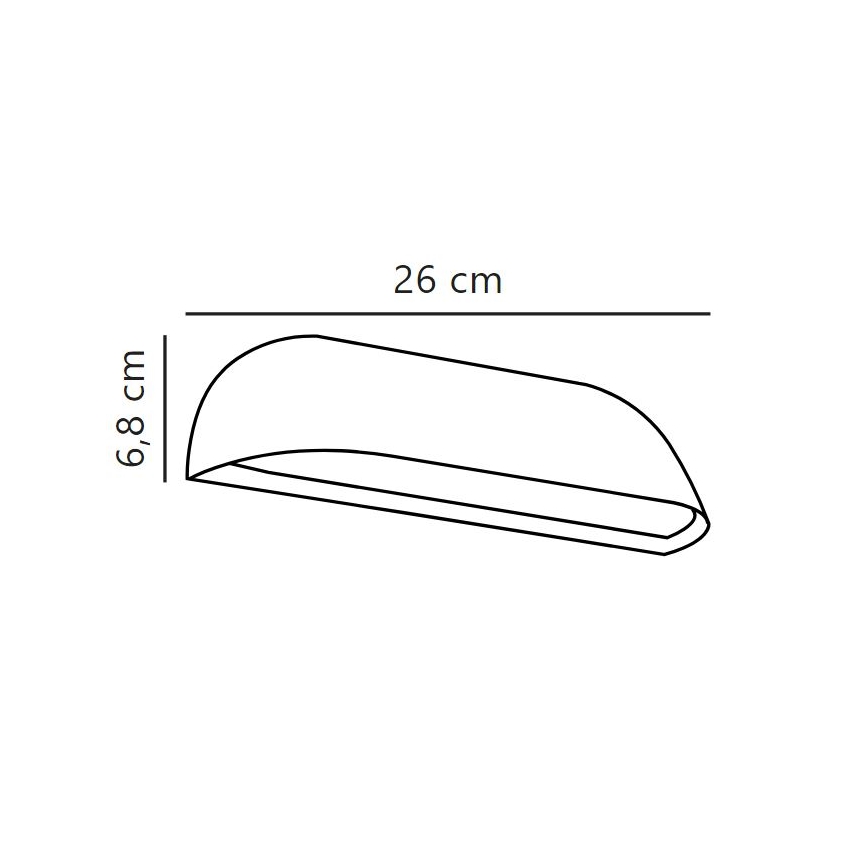 Nordlux - Aplique LED para exterior FRONT LED/9,5W/230V IP44