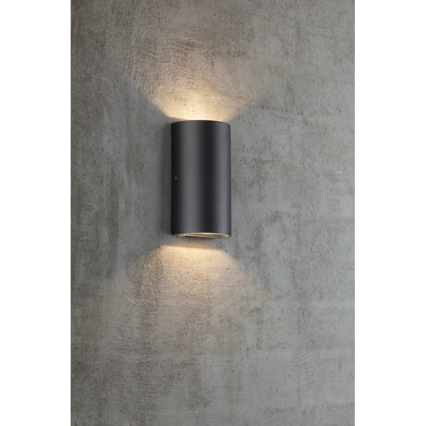 Nordlux - Aplique LED para exterior ROLD LED/10,5W/230V 3000K IP54 negro