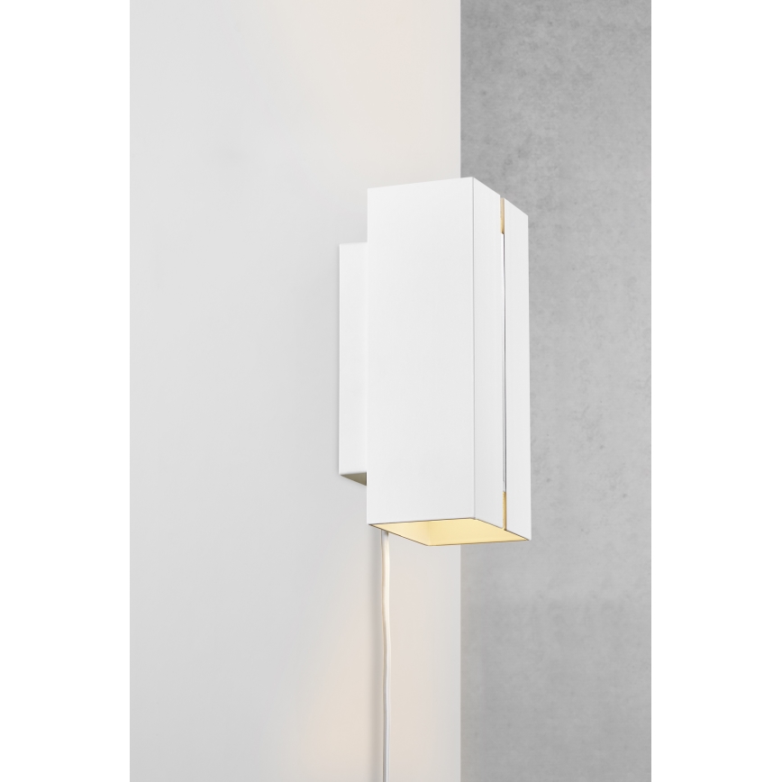Nordlux - Aplique LED regulable CURTIZ 2xLED/4,5W/230V blanco