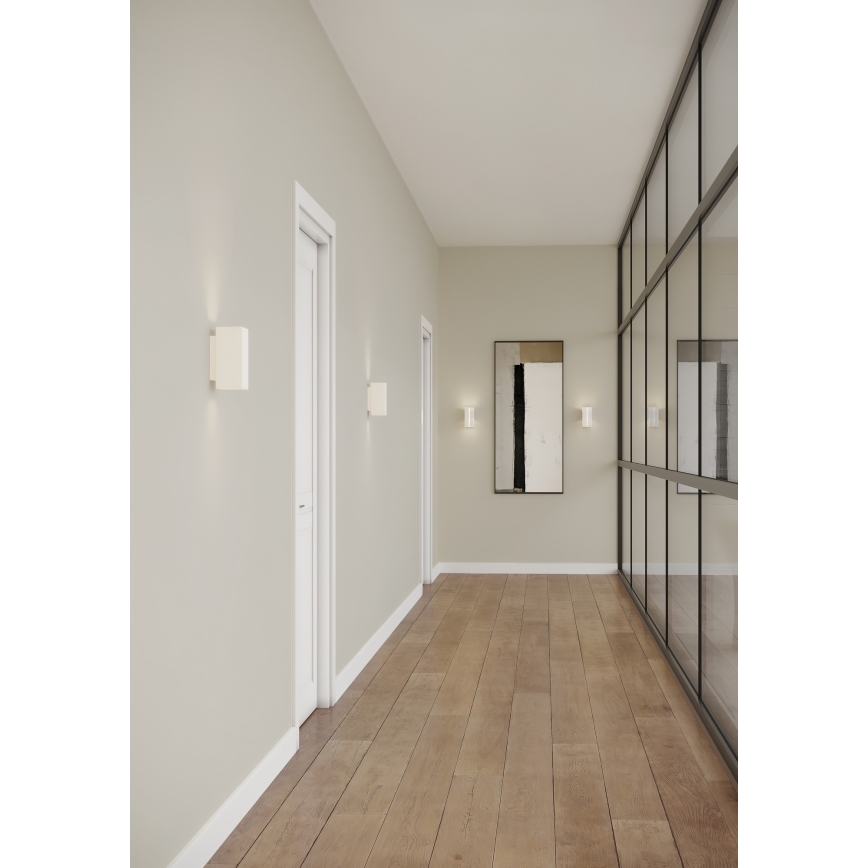 Nordlux - Aplique LED regulable CURTIZ 2xLED/4,5W/230V blanco