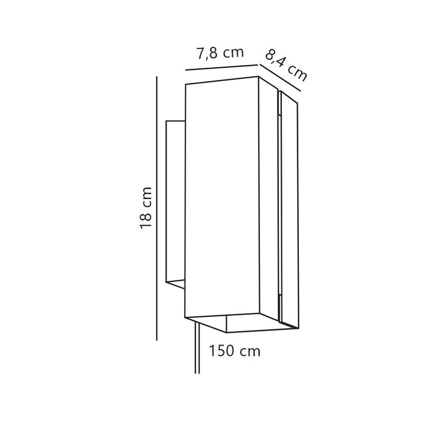 Nordlux - Aplique LED regulable CURTIZ 2xLED/4,5W/230V blanco