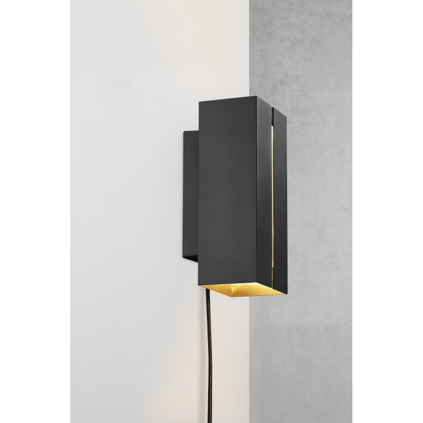 Nordlux - Aplique LED regulable CURTIZ 2xLED/4,5W/230V negro