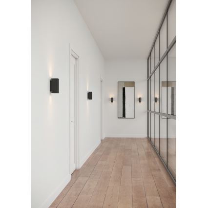 Nordlux - Aplique LED regulable CURTIZ 2xLED/4,5W/230V negro