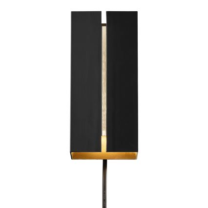 Nordlux - Aplique LED regulable CURTIZ 2xLED/4,5W/230V negro