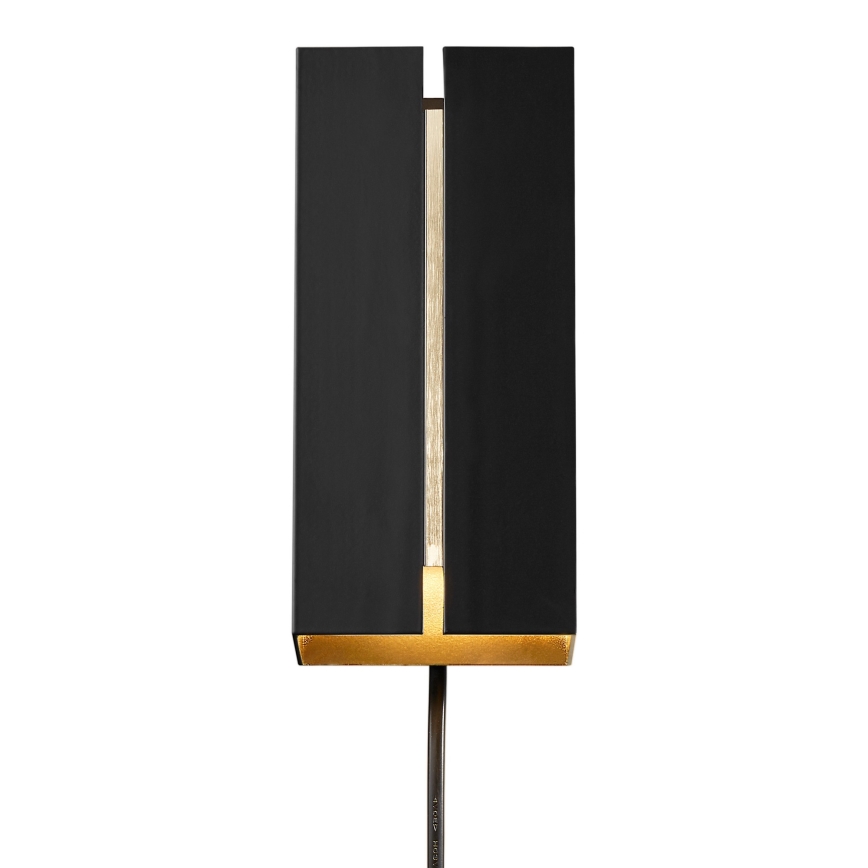 Nordlux - Aplique LED regulable CURTIZ 2xLED/4,5W/230V negro