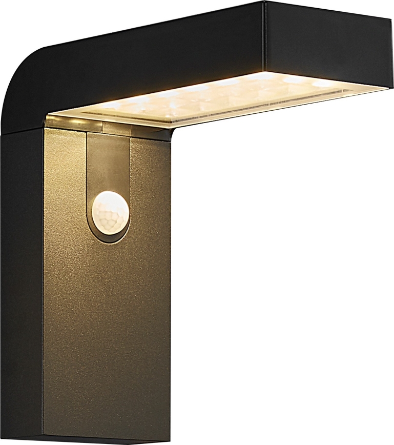 Nordlux - Aplique LED solar con sensor ALYA LED/5W/3,7V IP44 2200 mAh
