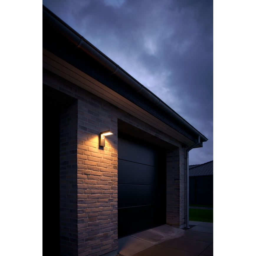 Nordlux - Aplique LED solar con sensor ALYA LED/5W/3,7V IP44 2200 mAh