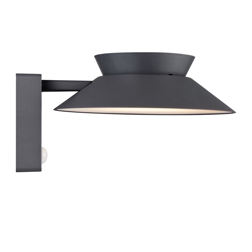 Nordlux - Aplique LED solar con sensor JUSTINA LED/5W/3,7V IP44