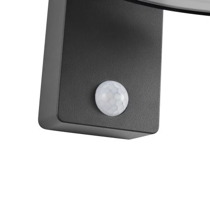 Nordlux - Aplique LED solar con sensor JUSTINA LED/5W/3,7V IP44