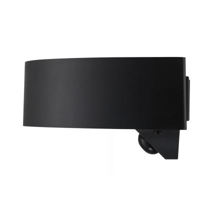 Nordlux - Aplique LED solar con sensor MONAY LED/5W/5V 3000K IP44 2000 mAh negro