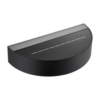 Nordlux - Aplique LED solar con sensor MONAY LED/5W/5V 3000K IP44 2000 mAh negro