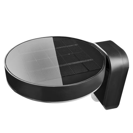 Nordlux - Aplique solar LED de pared con sensor RICA LED/5W/3,7V IP44 2200 mAh redondo