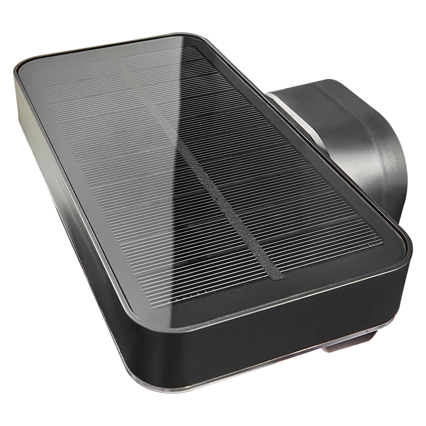 Nordlux - Aplique solar LED de pared con sensor RICA LED/5W/3,7V IP44 2200 mAh angular