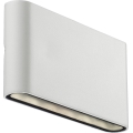 Nordlux - Aplique mural LED para exterior KINVER LED/8,5W/230V IP54 blanco