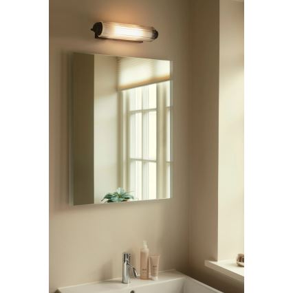 Nordlux - Aplique para espejo de baño NIMAL 2xE14/25W/230V IP44 negro
