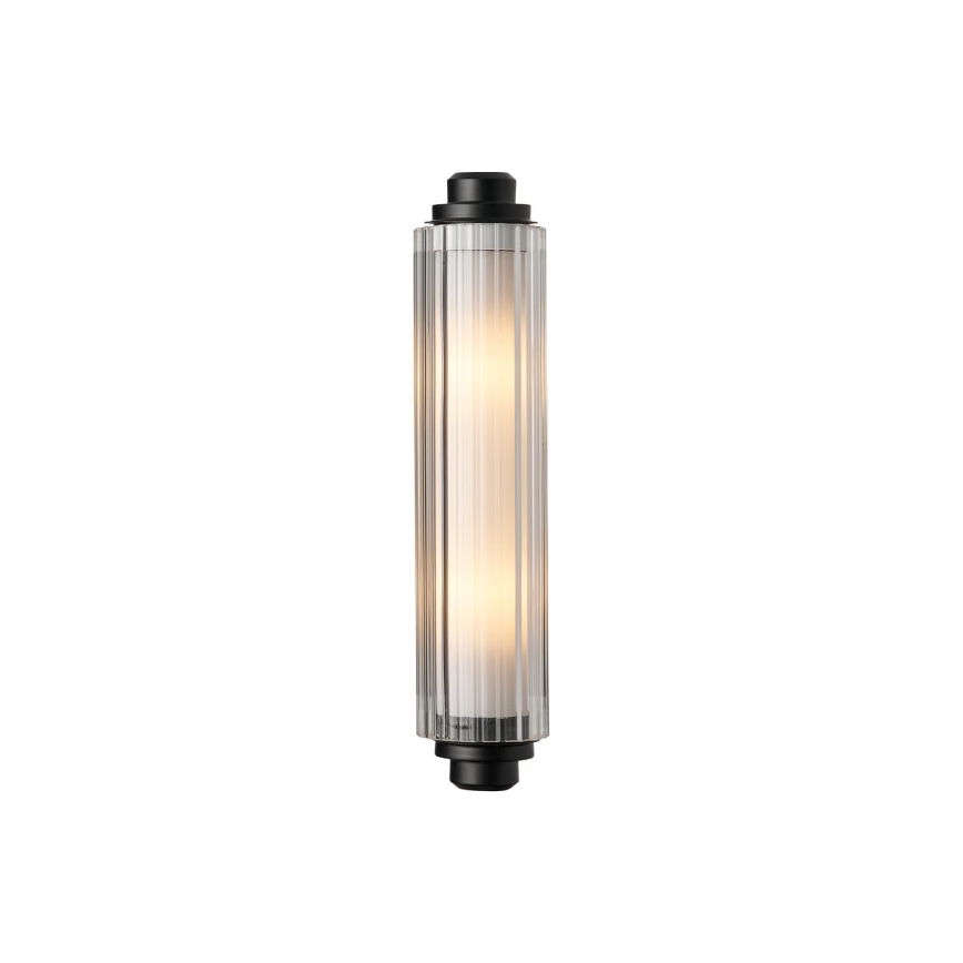 Nordlux - Aplique para espejo de baño NIMAL 2xE14/25W/230V IP44 negro