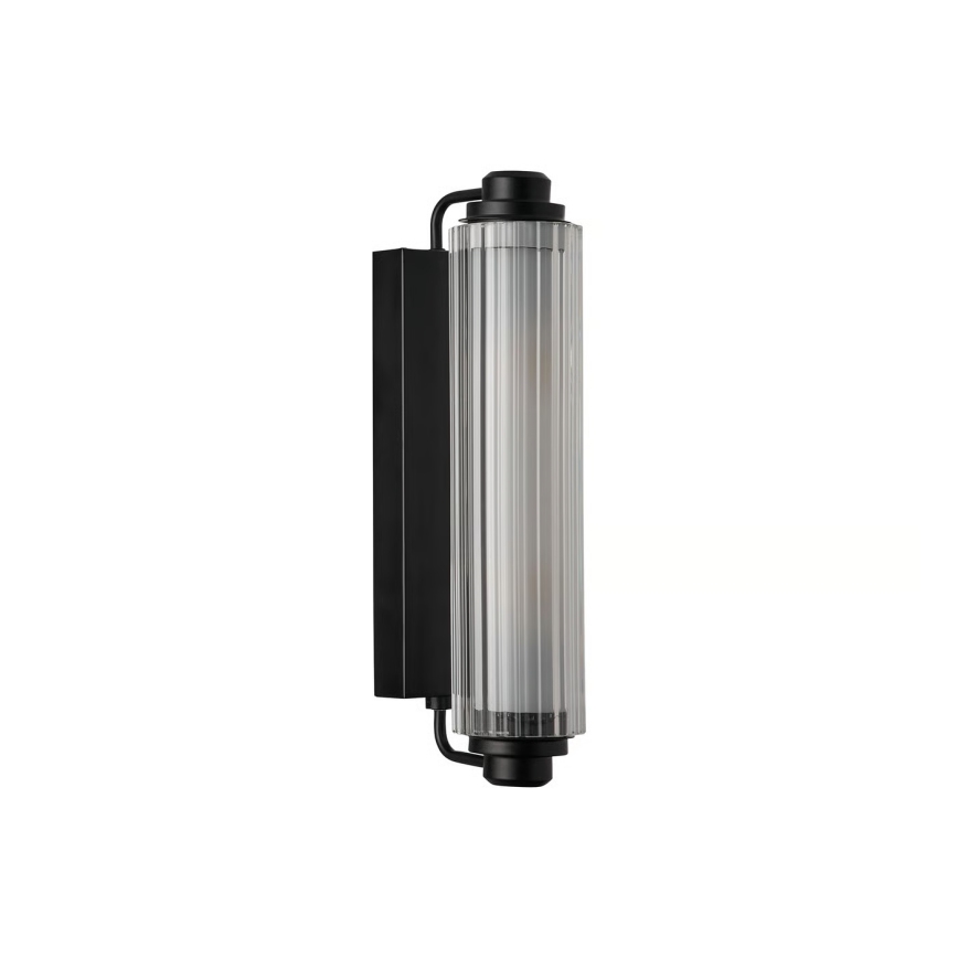 Nordlux - Aplique para espejo de baño NIMAL 2xE14/25W/230V IP44 negro