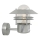 Nordlux - Aplique para exterior con sensor BLOKHUS 1xE27/60W/230V IP54 plata