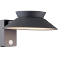 Nordlux - Aplique solar de pared con sensor JUSTINA LED/5W/3,7V IP44 1800 mAh