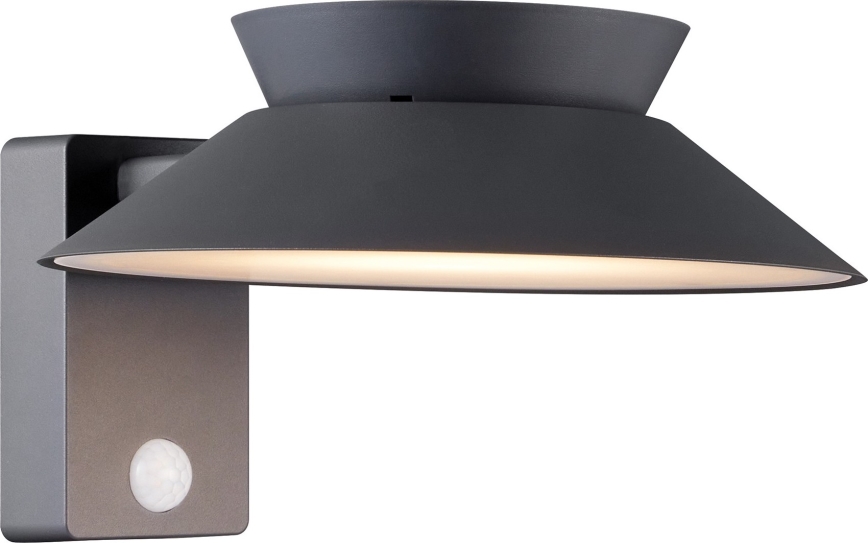 Nordlux - Aplique solar de pared con sensor JUSTINA LED/5W/3,7V IP44 1800 mAh