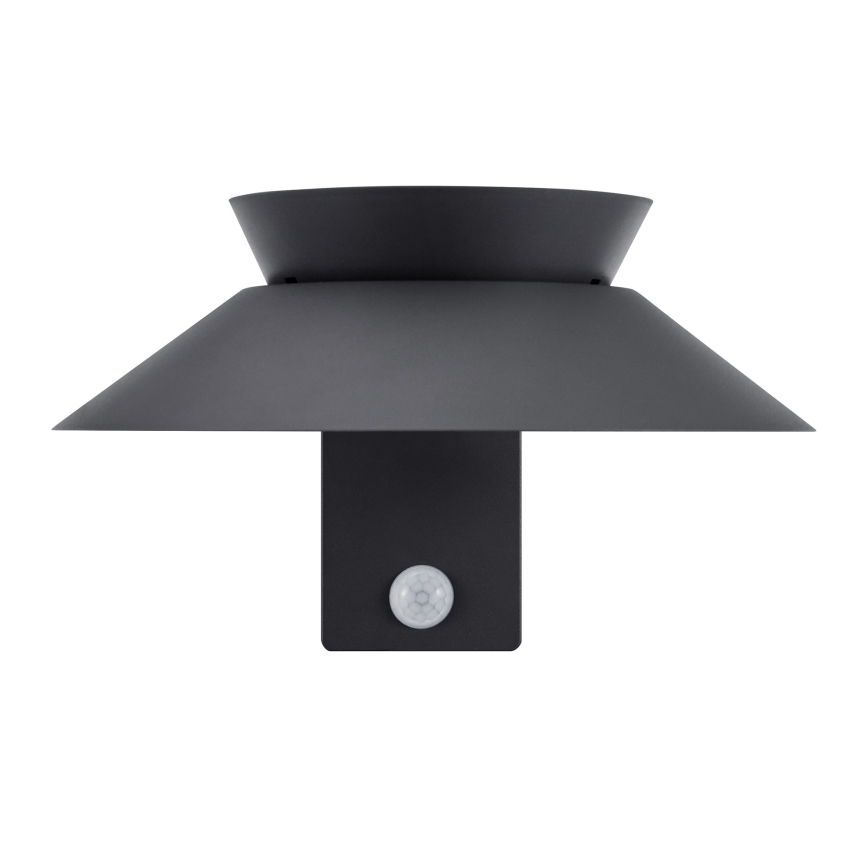 Nordlux - Aplique solar de pared con sensor JUSTINA LED/5W/3,7V IP44 1800 mAh