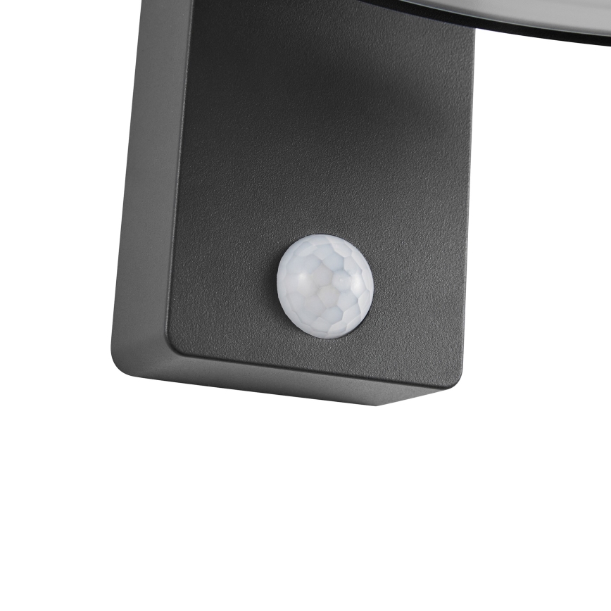 Nordlux - Aplique solar de pared con sensor JUSTINA LED/5W/3,7V IP44 1800 mAh
