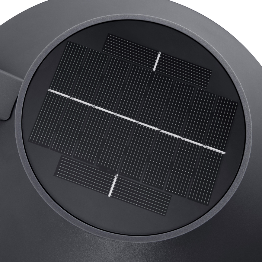 Nordlux - Aplique solar de pared con sensor JUSTINA LED/5W/3,7V IP44 1800 mAh