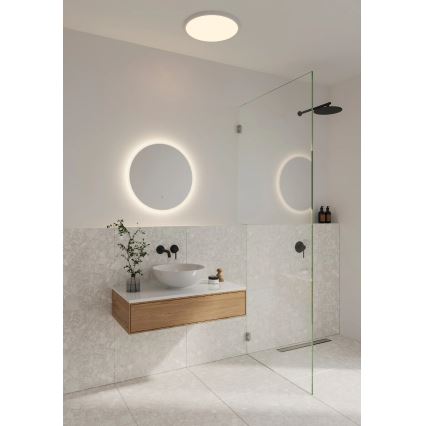 Nordlux - Espejo de baño LED con iluminación integrada DOVINA LED/20W/230V 4000K Ø 60 cm IP44