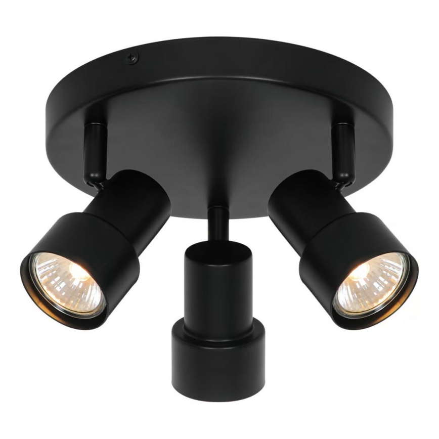 Nordlux - Foco BOSTON 3xGU10/5W/230V negro