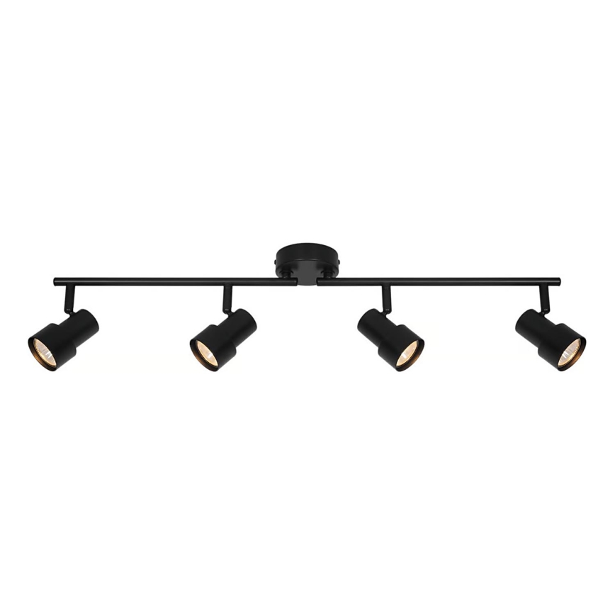 Nordlux - Foco BOSTON 4xGU10/5W/230V negro