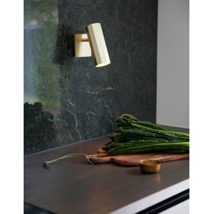 Nordlux - Foco de pared ALANIS 1xGU10/15W/230V dorado