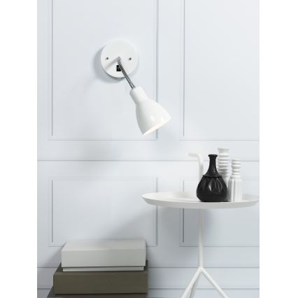 Nordlux - Nástěnné flexible Foco CYCLONE 1xE14/15W/230V blanco