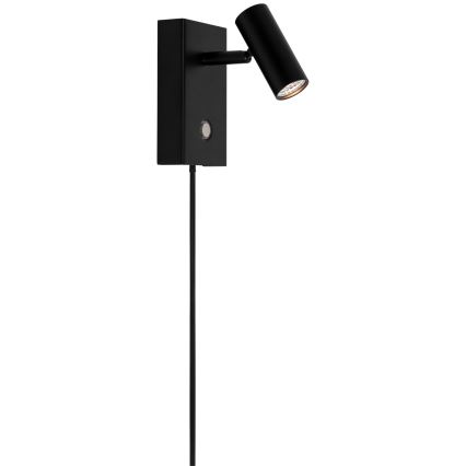 Nordlux - Foco de pared LED regulable OMARI LED/3,2W/230V negro
