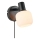Nordlux - Foco de pared MILFORD 1xE14/10W/230V negro