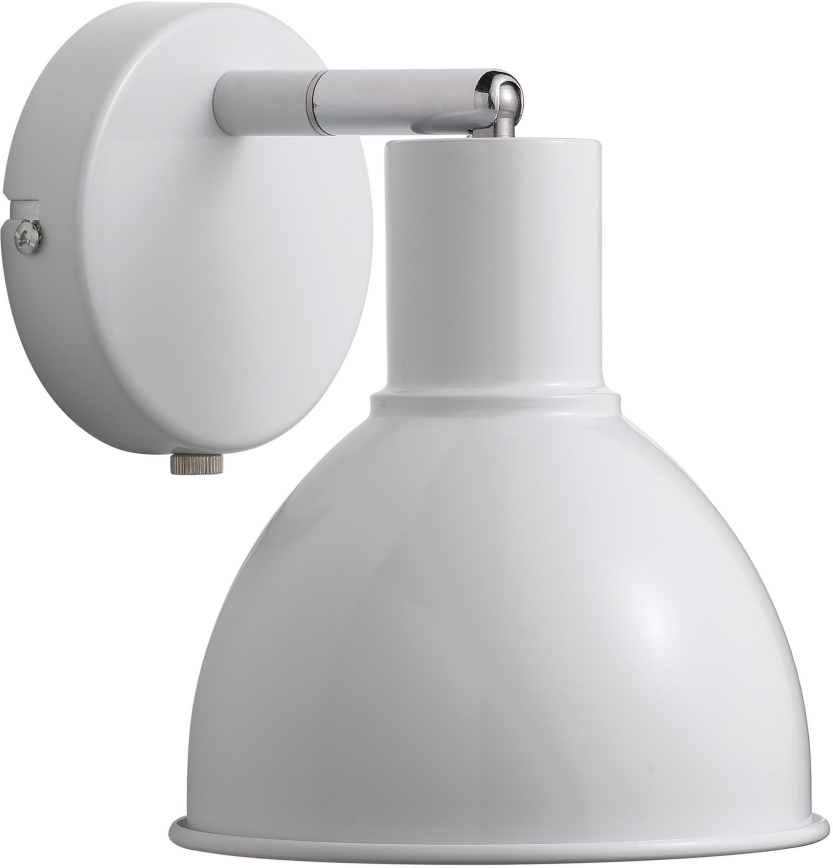 Nordlux - Foco de pared POP 1xE27/18W/230V blanco