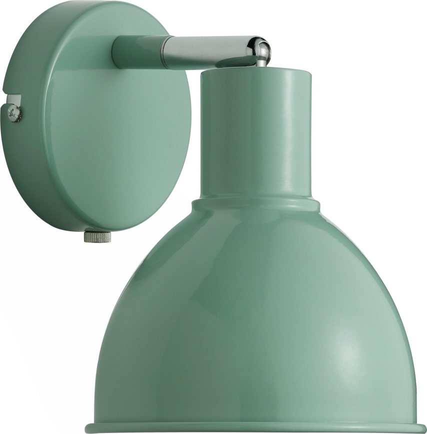Nordlux - Foco de pared POP 1xE27/18W/230V menta