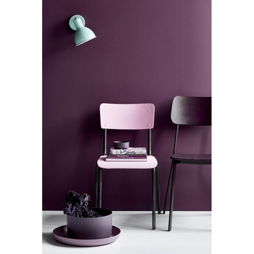 Nordlux - Foco de pared POP 1xE27/18W/230V menta