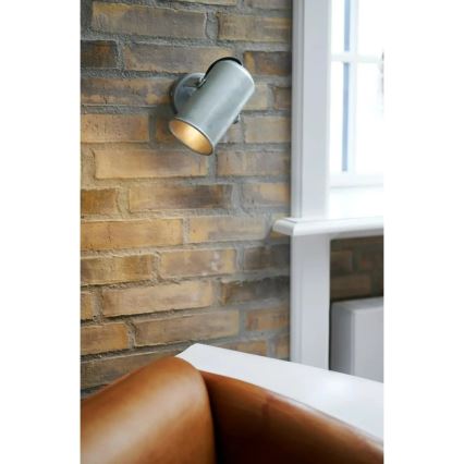 Nordlux - Foco de pared PORTER 1xE27/60W/230V cromo mate