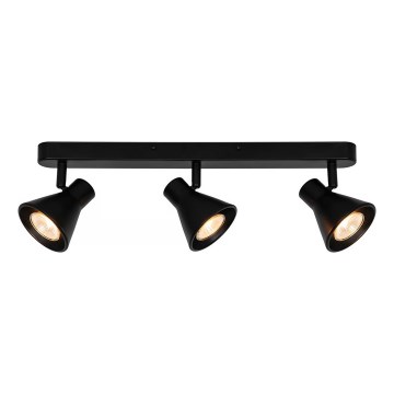 Nordlux - Foco direccional EIK 3xGU10/35W/230V negro