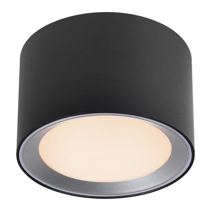 Nordlux - Foco LED regulable para baño LANDON LED/6,5W/230V IP44 negro
