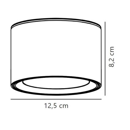 Nordlux - Foco LED de baño LANDON LED/6,5W/230V IP44 blanco