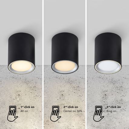 Nordlux - Foco LED FALLON LONG LED/5,5W/230V negro
