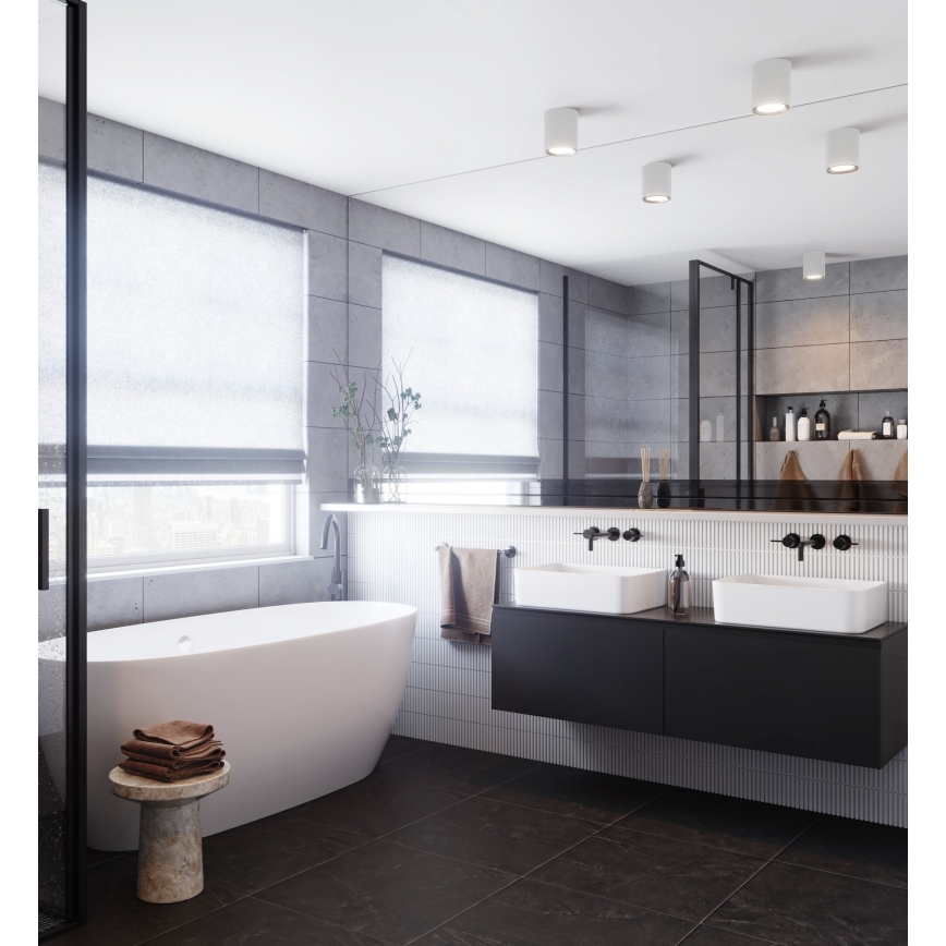 Nordlux - Foco LED regulable para baño LANDON LED/6,5W/230V IP44 blanco