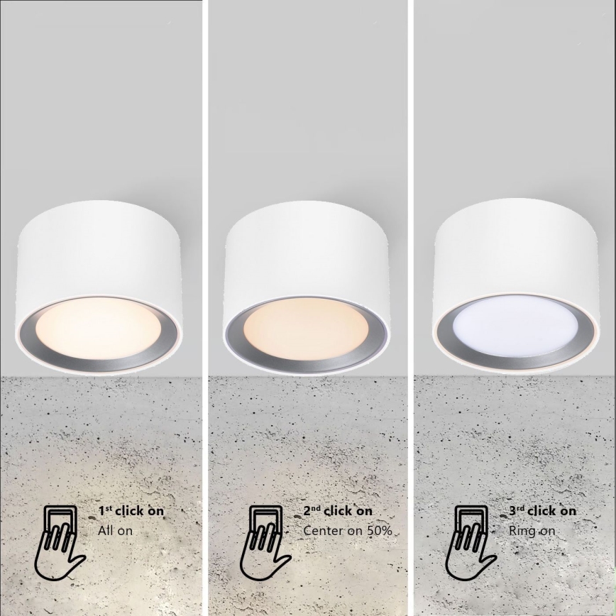 Nordlux - Foco LED regulable para baño LANDON LED/6,5W/230V IP44 blanco