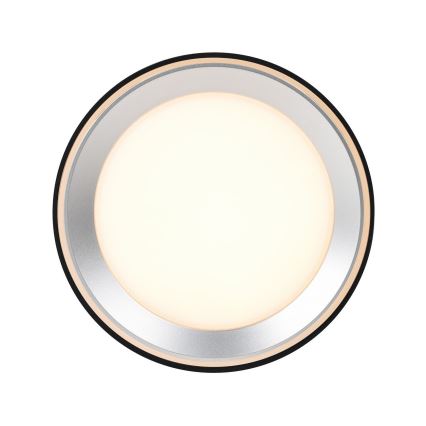 Nordlux - Foco empotrable LED regulable para baño LANDON LED/6,5W/230V IP44 negro