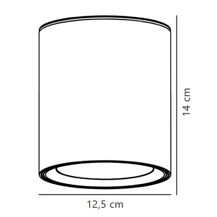 Nordlux - Foco empotrable LED regulable para baño LANDON LED/6,5W/230V IP44 negro