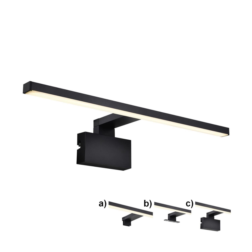 Nordlux - Iluminación LED para espejos de baño MARLEE LED/8,9W/230V IP44 negro