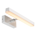 Nordlux - Iluminación LED regulable para espejos de baño OTIS LED/14W/230V IP44 40 cm plata