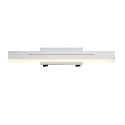 Nordlux - Iluminación LED regulable para espejos de baño OTIS LED/14W/230V IP44 40 cm plata