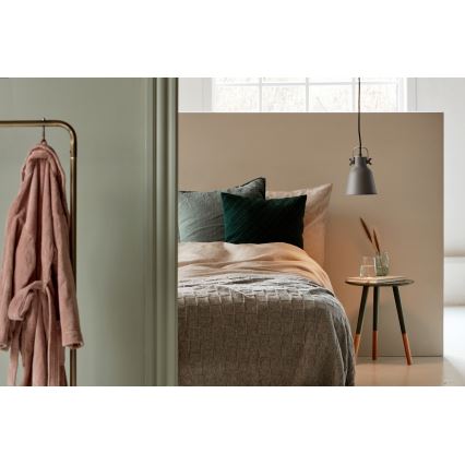 Nordlux - Lámpara colgante ADRIAN 1xE27/25W/230V diá. 25 cm gris